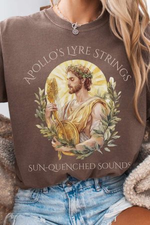 Apollo'S Lyre Strings T-Shirt Gift For Women