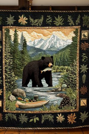Bear Creek Quilt Blanket Bear Theme Gifts