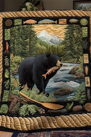 Bear Hunt Quilt Blanket Bear Themed Gifts