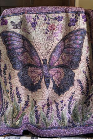 Ethereal Butterfly Quilt Blanket Butterfly Items For Lovers
