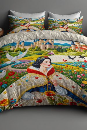 Fan-Themed Quilt Bedding Set Ultimate Gift For True Fans