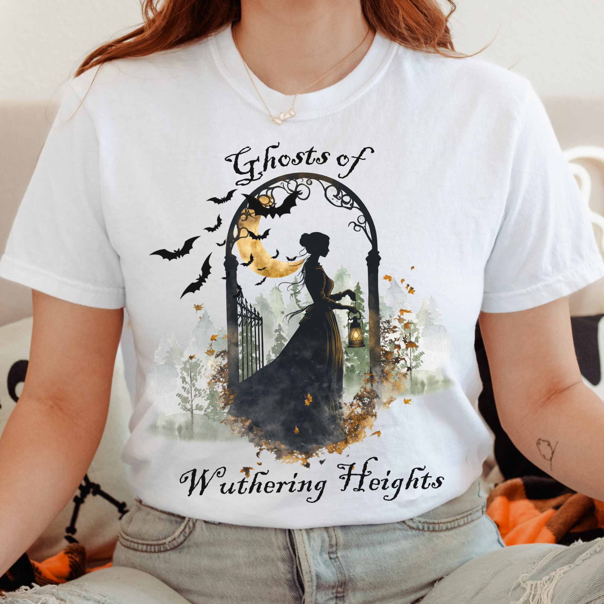 Ghosts Of Wuthering Heights Halloween T-Shirt Gift For Girl