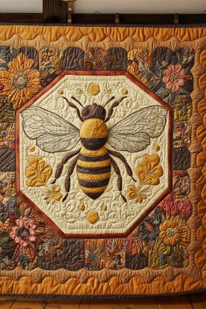 Honey Wings Quilt Blanket Gifts For Bee Lovers