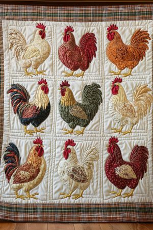 Morning Crow Quilt Blanket Cute Gifts For Girlfriend