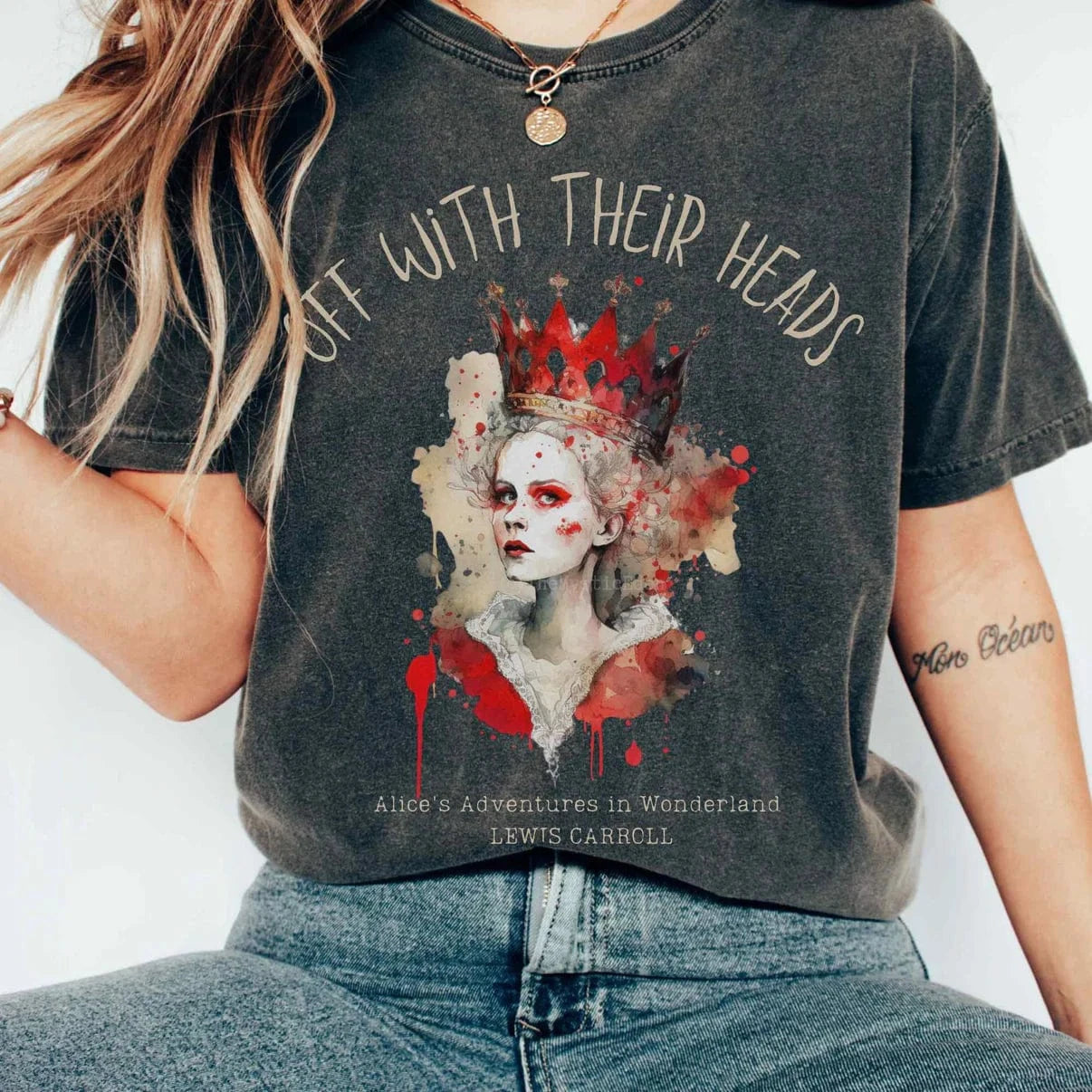 Off With Their Heads – Lewis Caroll’S Queen Of Hearts Gift For Girl