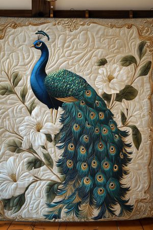 Opulent Feathers Quilt Blanket Cute Blankets For Girlfriend