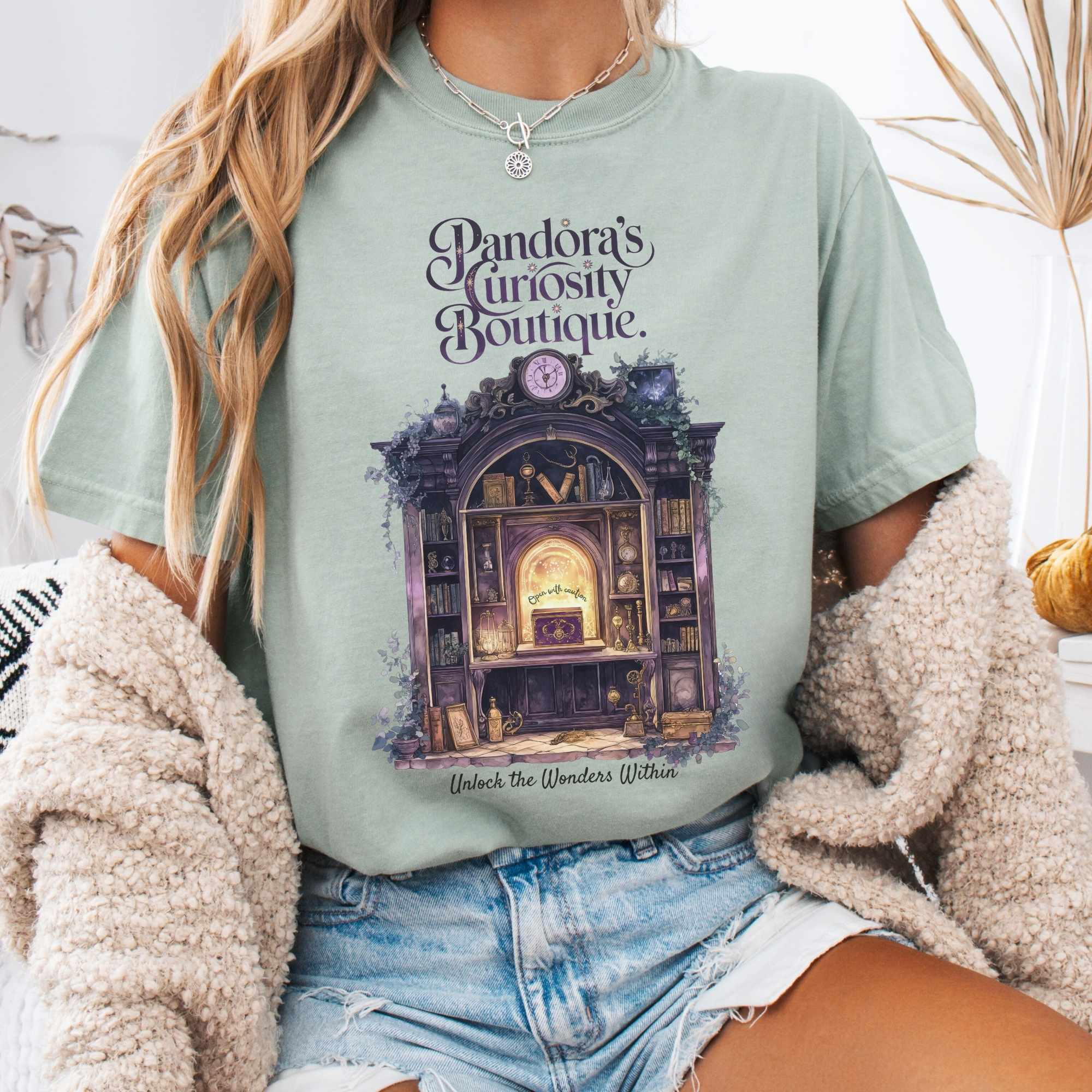 Pandora’S Curiosity Boutique T-Shirt Best Gift For Girl