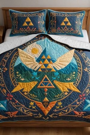Personalized Action Adventure Game Lovers Quilt Bedding Set