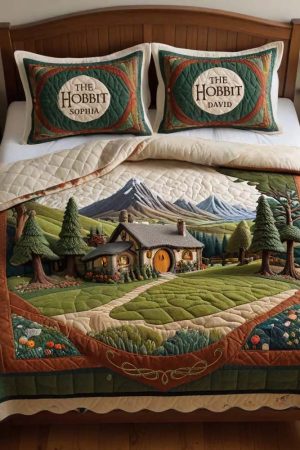 Personalized Fantasy Movie & Novel Fan Quilt Bedding Set Special Line