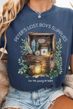 Peter'S Lost Boys Supplies T-Shirt Gift For Girl