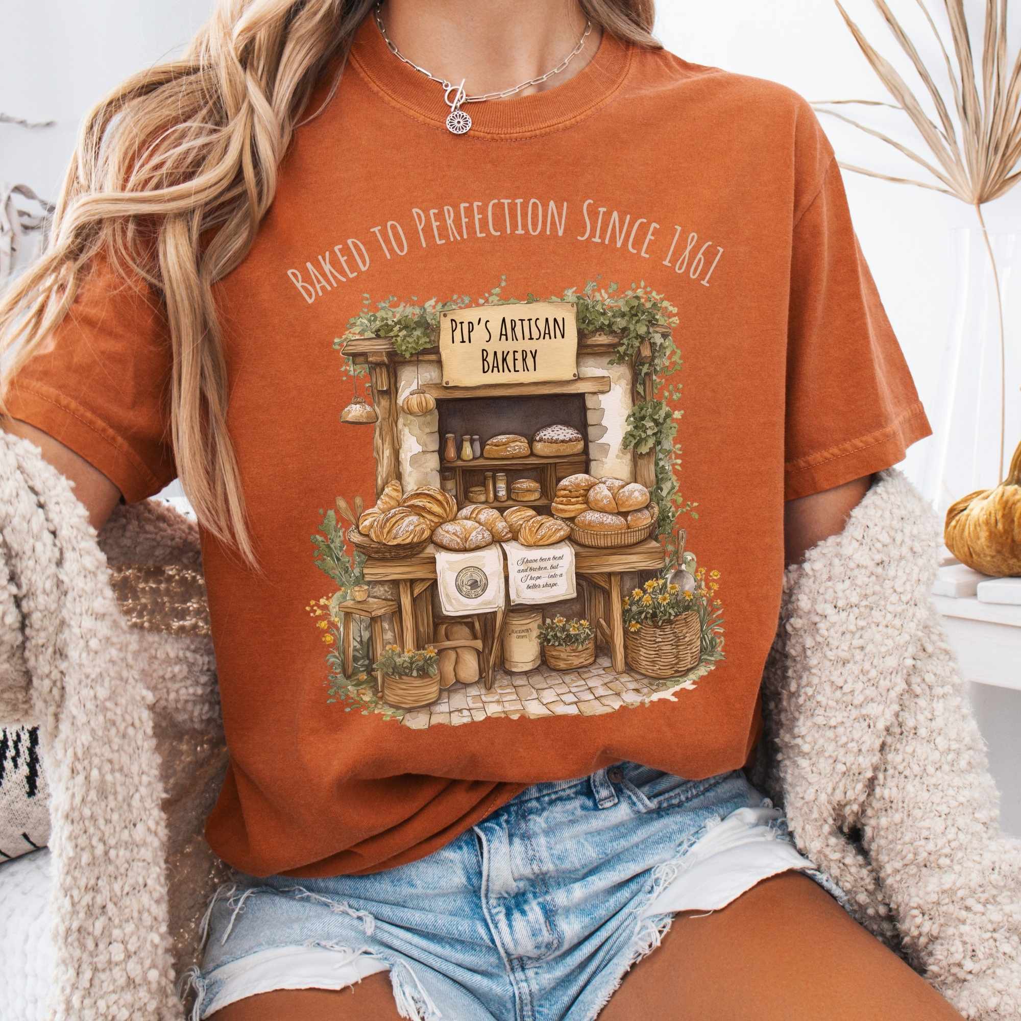 Pip’S Artisan Bakery Great Expectations T-Shirt Gift For Women