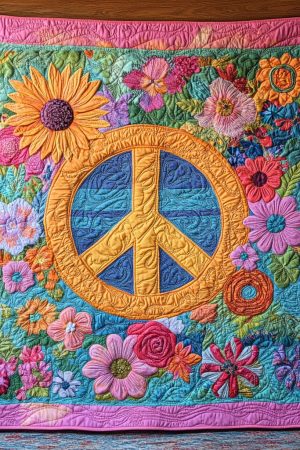 Serene Petals Quilt Blanket Best Presents For Girlfriend