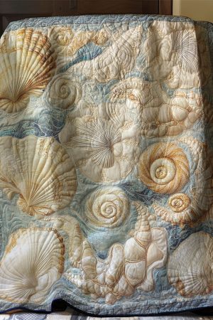 Starfish Ocean Heart Quilt Blanket Starfish Novelty Gifts
