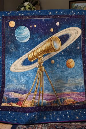 Telescope View Quilt Blanket Cute Presents For Girlfriend