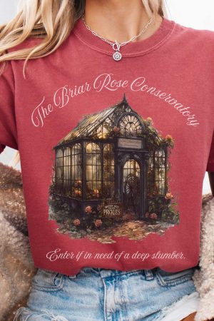 The Briar Rose Conservatory Fairytale T-Shirt Gift For Girl