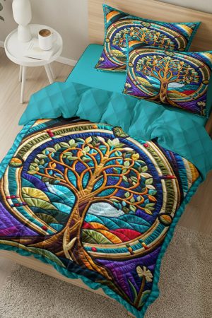 Tree Of Life Quilt Bedding Set Best Gift Ideas