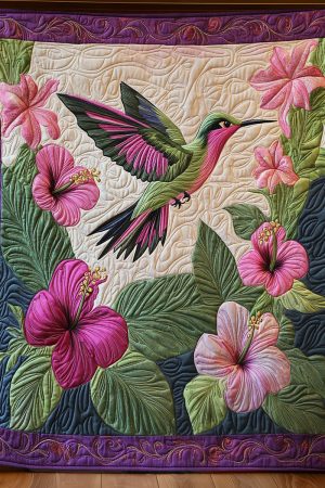 Tropical Serenade Quilt Blanket Idea Gift For Her