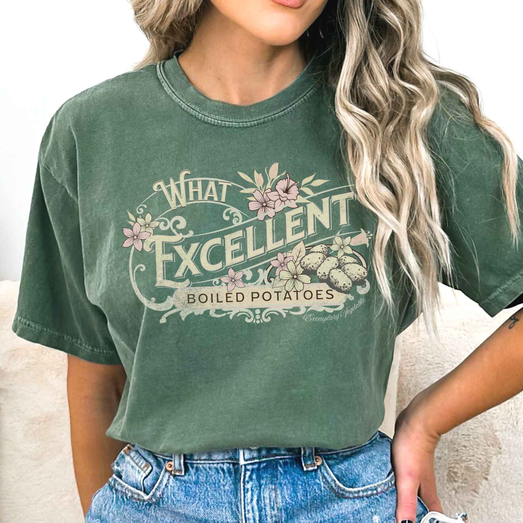 What Excellent Boiled Potatoes Pride And Prejudice – Jane Austen T-Shirt Best Gift For Girl