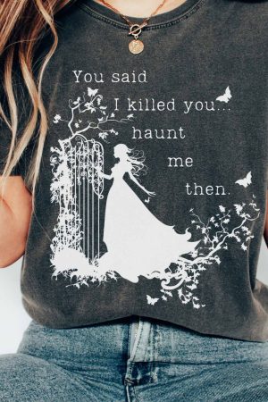 Wuthering Heights Emily Bronte Halloween T-Shirt Best Gift For Girl