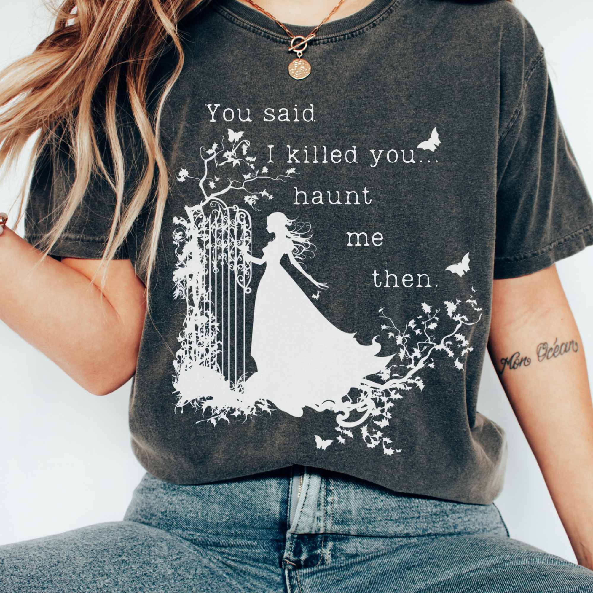 Wuthering Heights Emily Bronte Halloween T-Shirt Best Gift For Girl