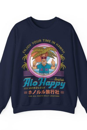 Alo Happy Tours Sweatshirt Video Game Funny Sweatshirt Gifts For Friends