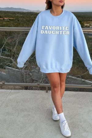 Favorite Daughter Sweatshirt First Mothers Day Gift For My Daughter