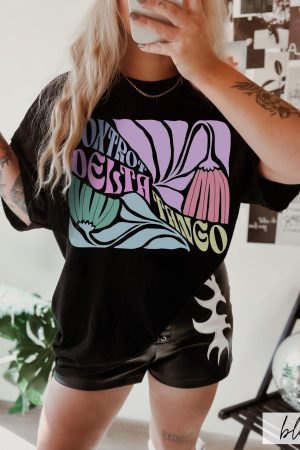 FDT Foxtrot Delta Tango Shirt Anti Fascism Floral Political Tees Activism Protest Gift