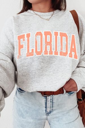Florida Sweatshirt Vintage Sweatshirt Gifts For Florida Lovers