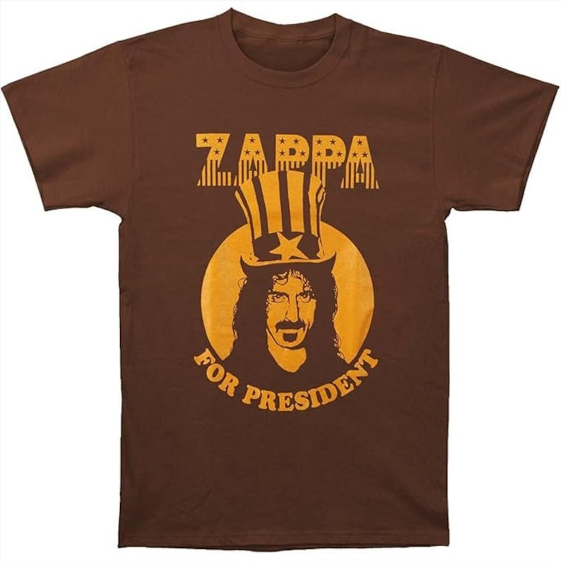Frank Zappa For President Shirt Frank Zappa T-shirt Gifts For Boyfriend