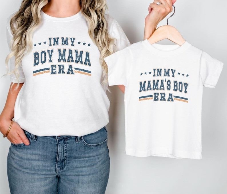 In My Boy Mama Era Shirt Mother’s Day T-Shirt Gifts For New Mom