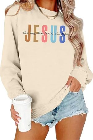 Jesus The Way The Truth The Life Sweatshirt Christian Sweatshirts Gifts For Wife