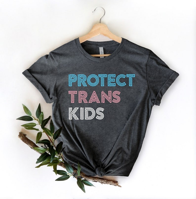 Protect Trans Kids Shirt LGBT Rights T-Shirt Pride Month Gifts For Adults