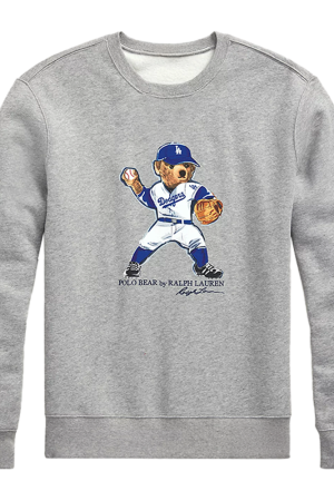Polo Ralph Lauren Dodgers Sweatshirt Baseball Lovers Gifts For Father’s Day