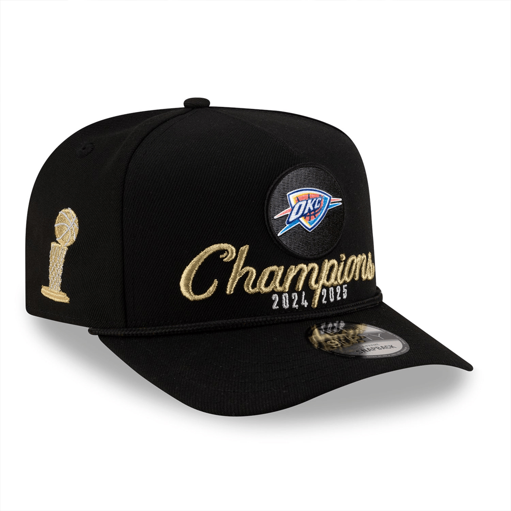 OKC Thunder Champions Hat 24 25 Embroidered 2025 NBA Championship Merch Gifts For Dad