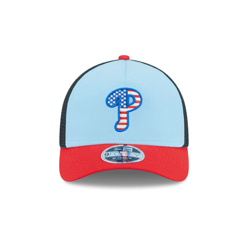 Philadelphia Phillies 4th Of July Hat 2025 MLB Independence Day Merch Trucker Hat Gifts For Him