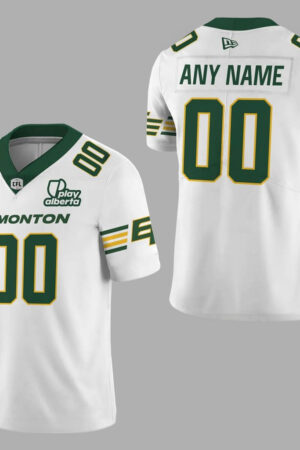 Personalized Edmonton Elks 2025 Away New Football Jersey Edmonton Elks Merch For Fans