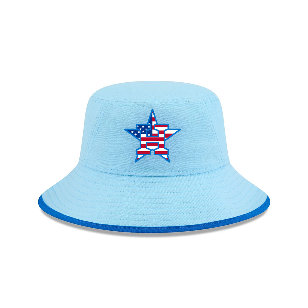 Houston Astros 4th Of July Hat 2025 MLB Independence Day Merch Bucket Hat Baseball Player Gifts