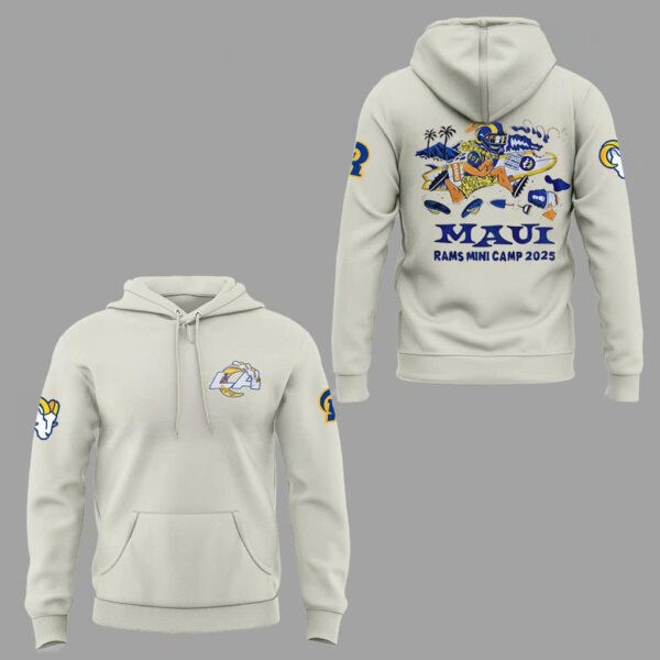 Los Angeles Rams Maui Rams Mini Camp 2025 Shirt Los Angeles Rams Merch Football Fan Gift Ideas - Image 3